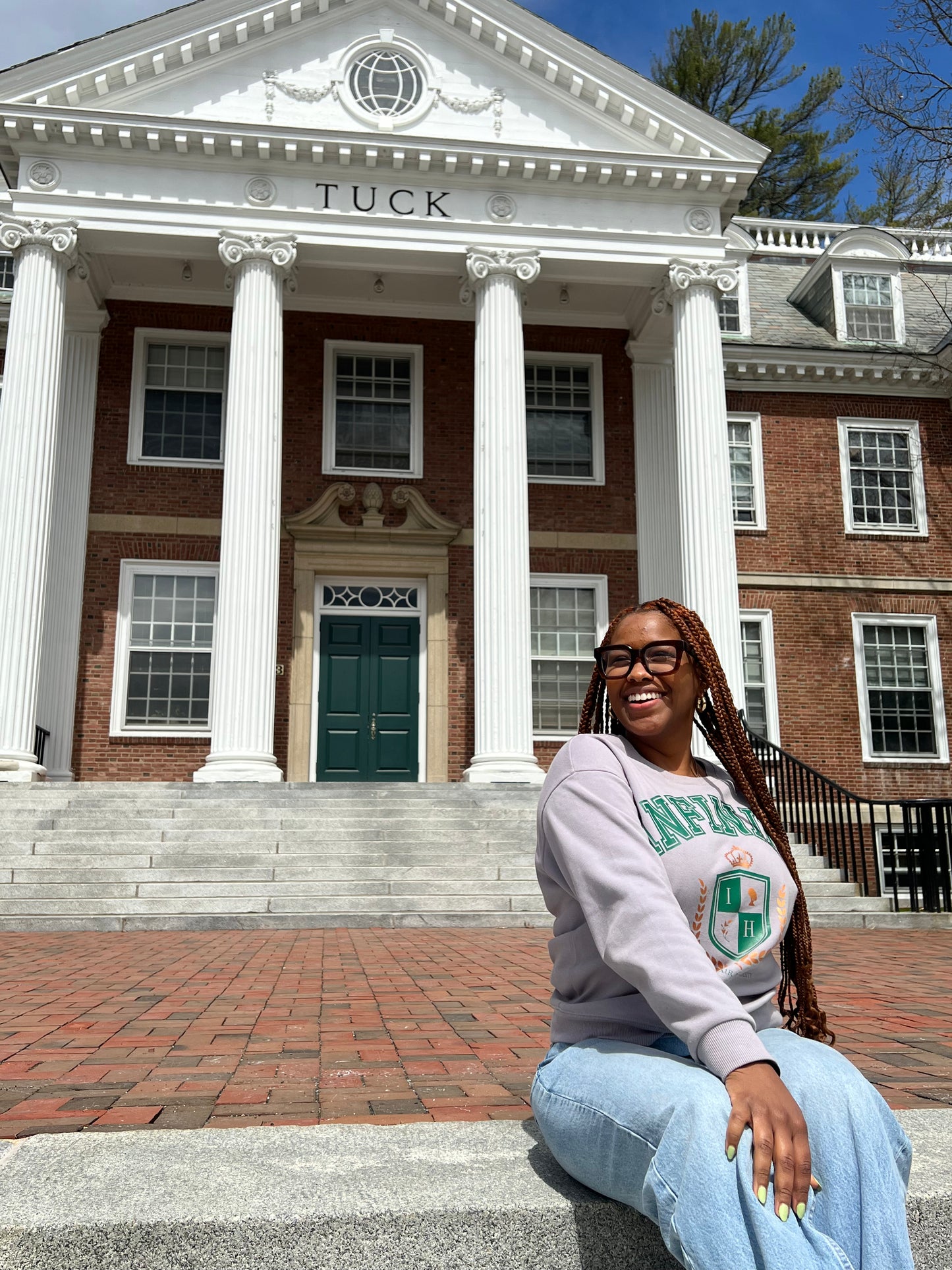 Infinite Hair University Collegiate Crewneck